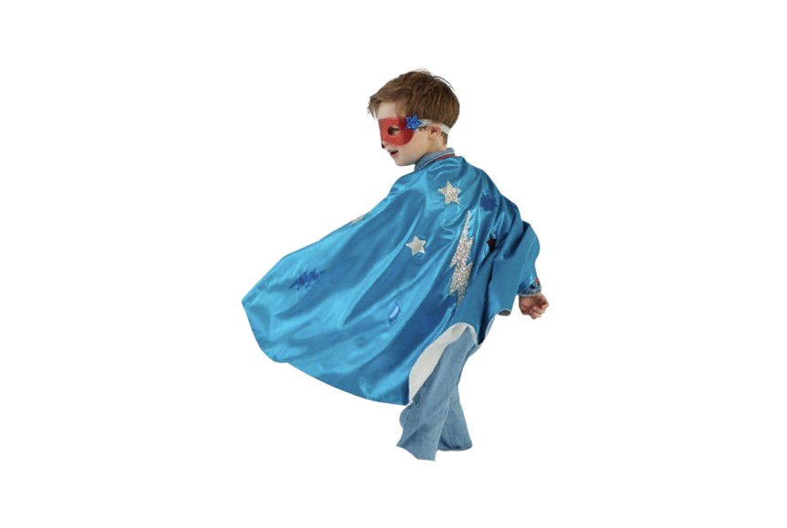 NuGeriAZ Superhero Cape pour Enfants-Halloween Cape Liban
