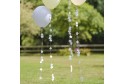 Queues de ballons fleurs