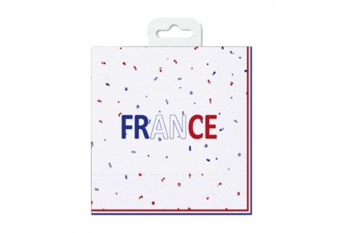 Serviettes France x 16