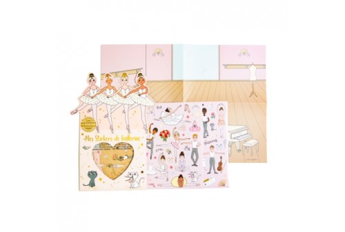 Jeu stickers Ballerine