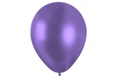 Ballon violet miroir - set de 10 ballons