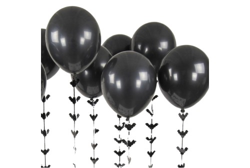 Ballons & queues chauve-souris x 8