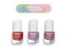 Coffret 3 vernis roses éternelles