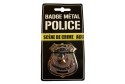 Badge de police métal