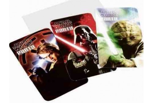 Cartes D Invitation Star Wars Anniversaire De Garcons