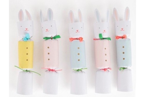 Cracker De Fete De Fille Theme Lapin Surprise Anniversaire