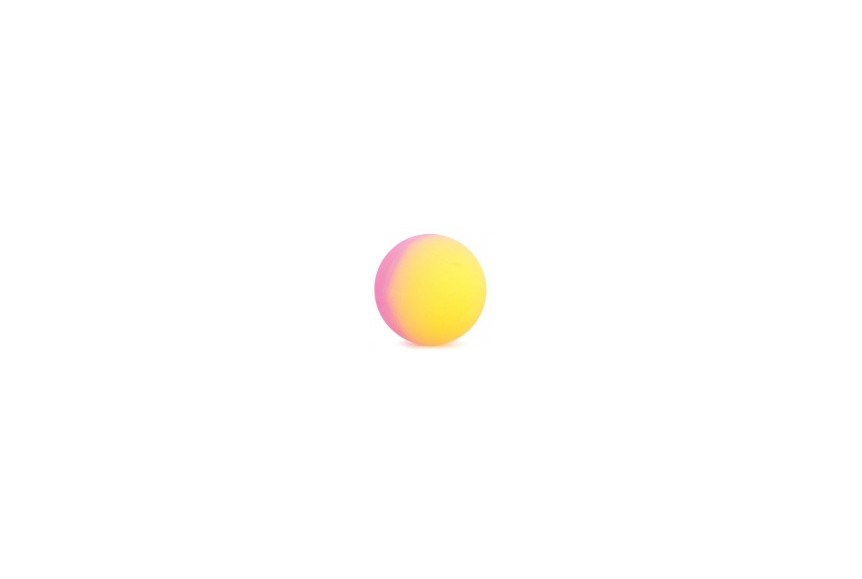 Balle rebondissante - Œuf rayé multicolore