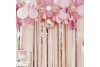 Guirlande de ballons Roses & rose gold